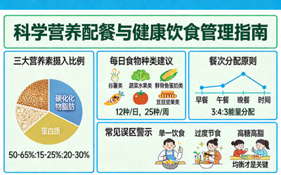 科学营养配餐与健康饮食管理指南图解